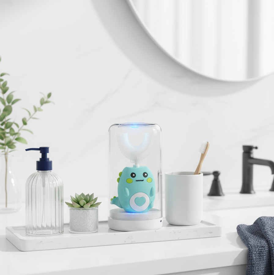 SmiloZoo® Hygiene Cup Limpia y Guarda en 60s