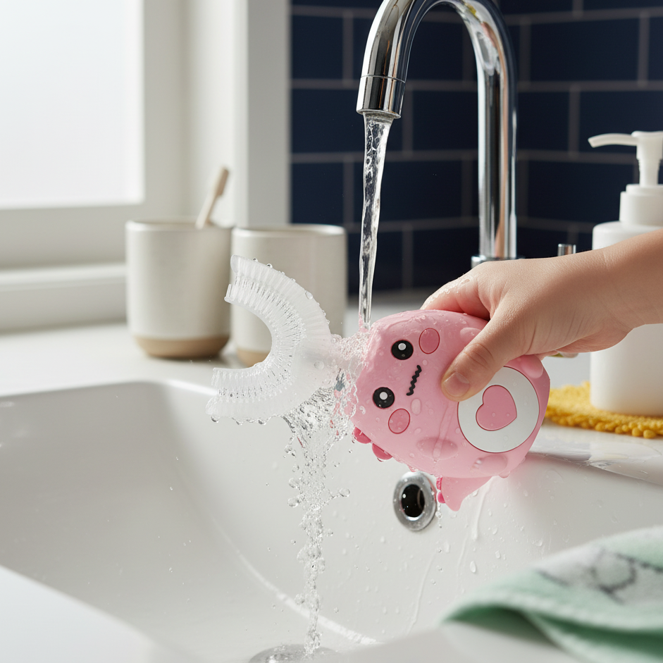 SmiloZoo® Hygiene Cup Limpia y Guarda en 60s