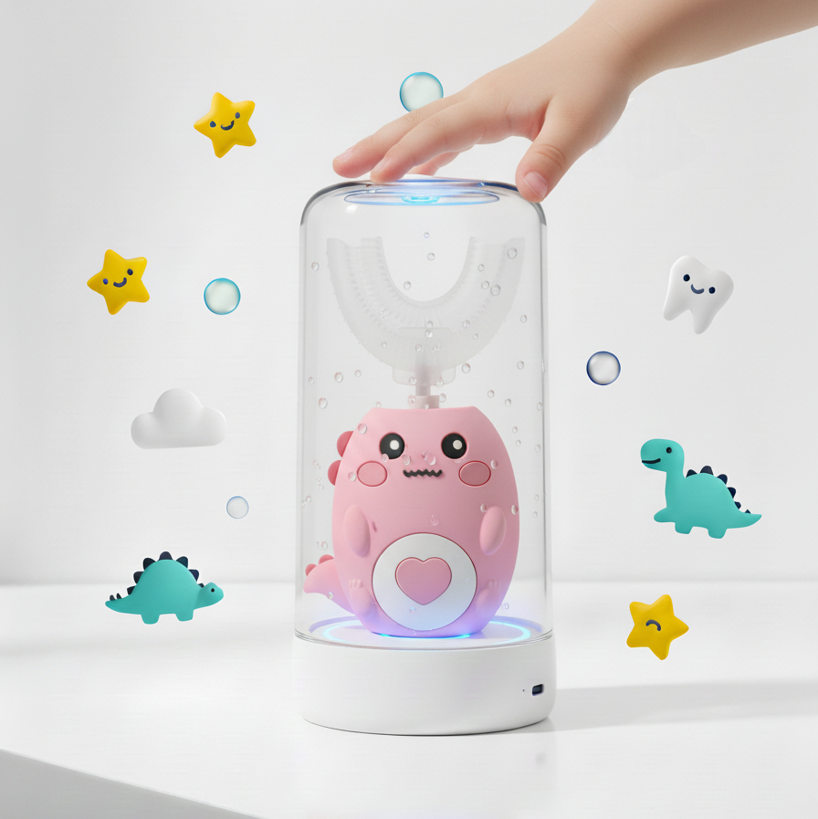 SmiloZoo® Hygiene Cup Limpia y Guarda en 60s