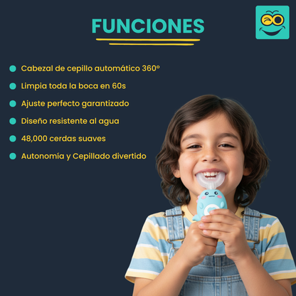 SmiloZoo® Cepillo U 360° Para Niños