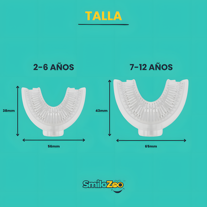 SmiloZoo® Cabezales de Cepillo U