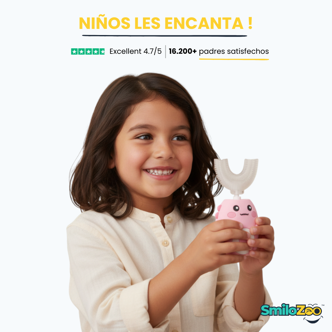 SmiloZoo® Cepillo U 360° Para Niños
